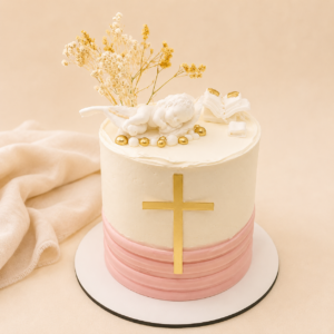 Tauftorte Schlafender Engel